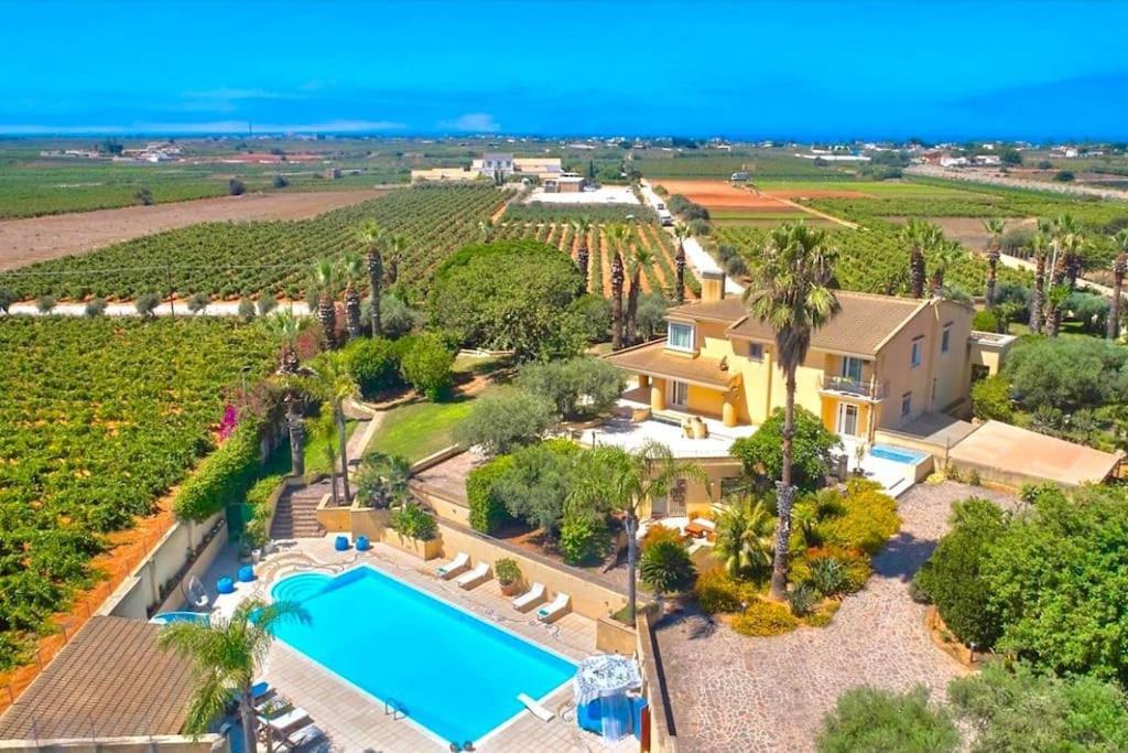 Il Filo Di Perle Luxury Villas Marsala Luaran gambar